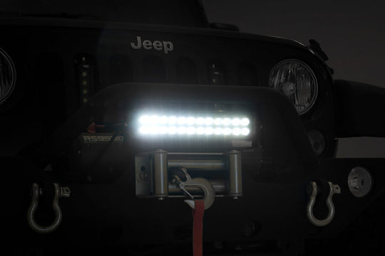 70912BL Black Series LED Light - 12 Inch - Dual Row Rough Country Canada