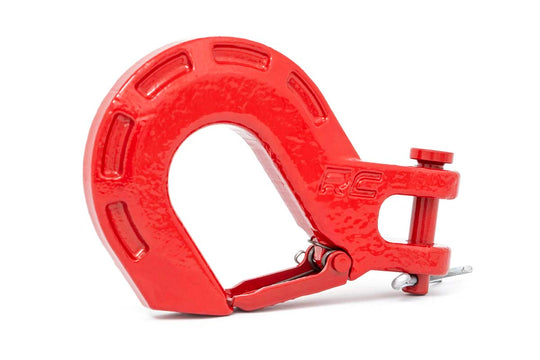 RS129 Winch Hook - Forged - Red Rough Country Canada