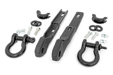Load image into Gallery viewer, RS160 Tow Hook Brackets - D-Ring Combo - Nissan Titan 2WD/4WD (2017-2021) Rough Country Canada