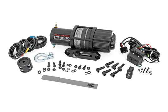 RS4500S 4500-LB Winch - UTV - Synthetic Rope Rough Country Canada