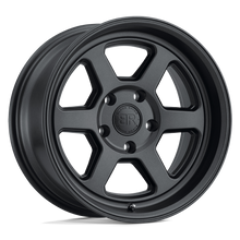 Load image into Gallery viewer, 1670RBL155100M56 - Black Rhino Rumble 16X7 5X100  15mm Gun Black - Black Rhino Wheels Canada