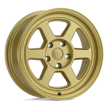 Charger l'image dans la galerie, 1780RBL355100L72 - Black Rhino Rumble 17X8 5X100  35mm Gloss Gold - Black Rhino Wheels Canada