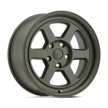 Load image into Gallery viewer, 1570RBL155100N56 - Black Rhino Rumble 15X7 5X100  15mm Olive Drab Green - Black Rhino Wheels Canada