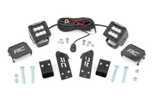 Load image into Gallery viewer, 93077 LED Light - A Pillar Mount - 2" Black Pair - Spot - Polaris RZR PRO XP (20-21) Rough Country Canada