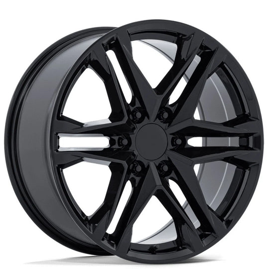 PR238BX18857237 - Performance Replicas PR238 18X8.5 6X132 ET 37mm Gloss Black - Performance Replicas Wheels Canada