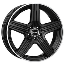 Load image into Gallery viewer, F9021EWGL31WSY - MAK Lewis 21X9 5X112 ET 31mm Gloss Black Mirror Ring - MAK Wheels Canada