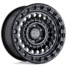 Charger l'image dans la galerie, 1785STN006114M76 - Black Rhino Sentinel 17X8.5 6X114.3  0mm Matte Black - Black Rhino Wheels Canada