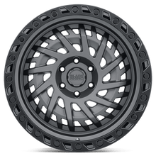 Load image into Gallery viewer, 2095SHD126140G12 - Black Rhino Shredder 20X9.5 6X139.7  12mm Matte Gunmetal W/ Black Ring - Black Rhino Wheels Canada
