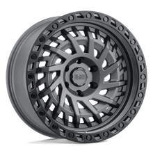 Load image into Gallery viewer, 2095SHD126140G12 - Black Rhino Shredder 20X9.5 6X139.7  12mm Matte Gunmetal W/ Black Ring - Black Rhino Wheels Canada