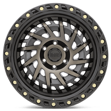 Load image into Gallery viewer, 1895SHD005140M78 - Black Rhino Shredder 18X9.5 5X139.7  0mm Matte Black W/ Machined Dark Tint - Black Rhino Wheels Canada