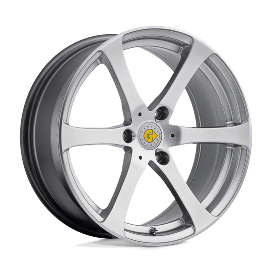 1775GEN263112S57 - Genius Newton 17X7.5 3X112  26mm Hyper Silver - Genius Wheels Canada