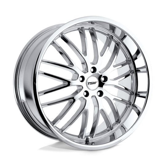 1980SNT455112C72 - TSW Snetterton 19X8 5X112  45mm Chrome - TSW Wheels Canada