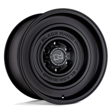 Load image into Gallery viewer, 1795SLD-85127M71 - Black Rhino Solid 17X9.5 5X127 -18 mm Matte Black - Black Rhino Wheels Canada