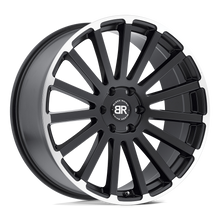 Load image into Gallery viewer, 2410SPR305150F10 - Black Rhino Spear 24X10 5X150  30mm Matte Black W/ Matte Machined Edge - Black Rhino Wheels Canada
