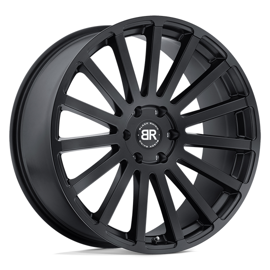 2090SPR306135M87 - Black Rhino Spear 20X9 6X135  30mm Matte Black - Black Rhino Wheels Canada