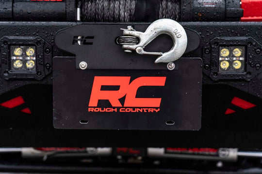 RS124 License Plate Mnt - Hawse - Quick Release Rough Country Canada
