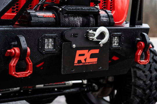 RS124 License Plate Mnt - Hawse - Quick Release Rough Country Canada