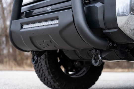 RS154 Tow Hook Brackets - D-Ring - Bull Bar Sup - Toyota Tundra (07-21) Rough Country Canada