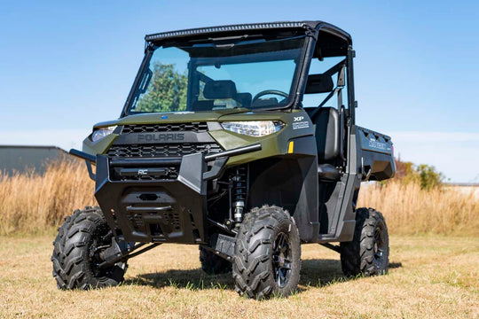 93020 LED Light - Windshield - 50" Black Single Row - Polaris Ranger 1000XP/900XP (14-21) Rough Country Canada