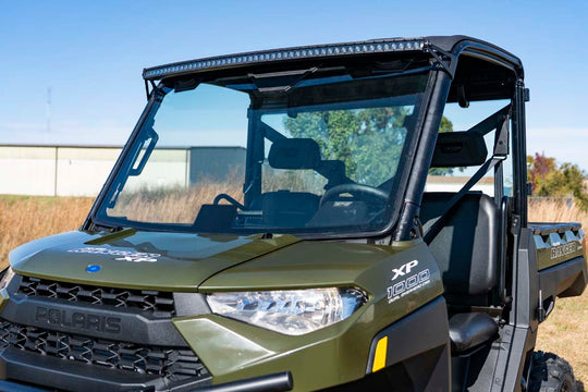 93020 LED Light - Windshield - 50" Black Single Row - Polaris Ranger 1000XP/900XP (14-21) Rough Country Canada