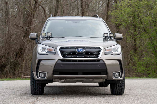 90501 2 Inch Lift Kit - Loaded Strut - Subaru Forester 4WD (2014-2018) Rough Country Canada