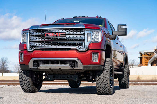 RS151 Tow Hook Brackets - GMC Sierra 2500 HD 2WD/4WD (2020-2023) Rough Country Canada