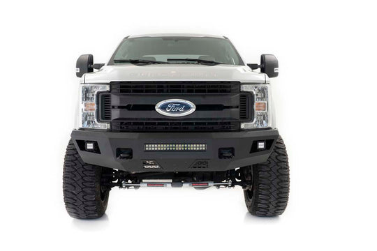 10787 Front Bumper - Ford Super Duty 2WD/4WD (2017-2022) Rough Country Canada