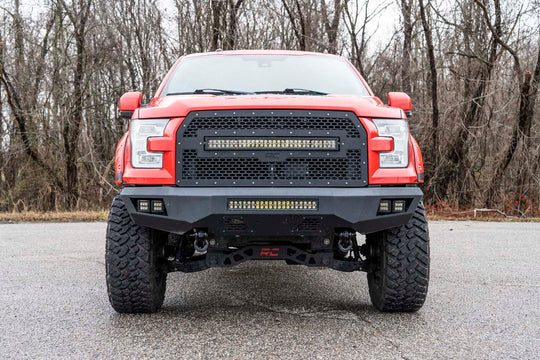 RS158 Tow Hook Brackets - D-Ring Combo - Ford F-150 2WD/4WD (2009-2020) Rough Country Canada