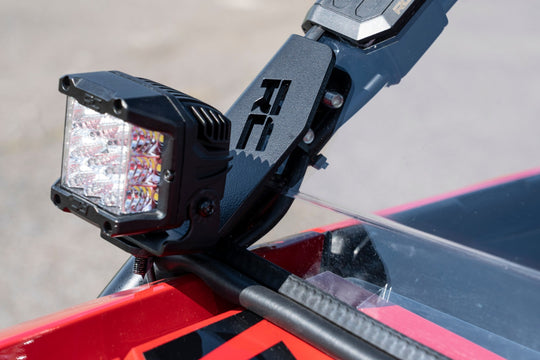 92034 LED Light - Cage Mount - 2" Black Pair - White DRL - Honda Talon (19-21) Rough Country Canada