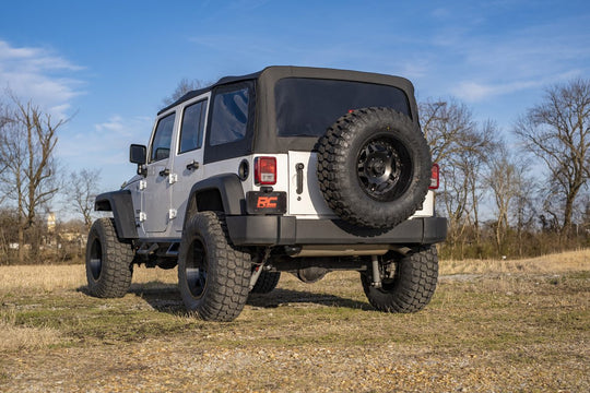 66940 3.25 Inch Lift Kit - M1 - Jeep Wrangler JK 2WD/4WD (2007-2018) Rough Country Canada