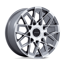 Load image into Gallery viewer, ST005AD22950020 - Status ST005 Matrix 22X9.5 Blank ET 20mm Anthracite Mirrored - Status Wheels Canada
