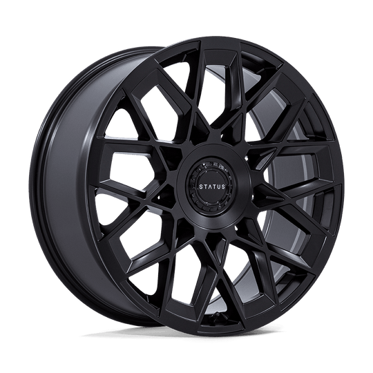ST005MX24100020 - Status ST005 Matrix 24X10 Blank ET 20mm Matte Black - Status Wheels Canada