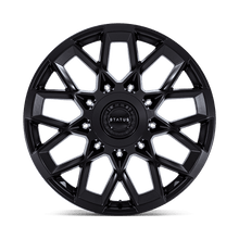 Load image into Gallery viewer, ST005MX24100020 - Status ST005 Matrix 24X10 Blank ET 20mm Matte Black - Status Wheels Canada