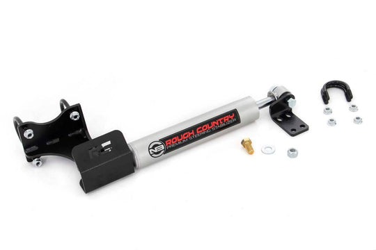 8731930 N3 Steering Stabilizer - Axle Bracket - 2-8 Inch Lift - Jeep Wrangler JK (07-18) Rough Country Canada