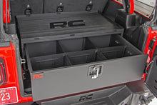Load image into Gallery viewer, 99030 Storage Box - Metal - Slide Out Lockable Drawer - Jeep Wrangler JL (18-23) Rough Country Canada
