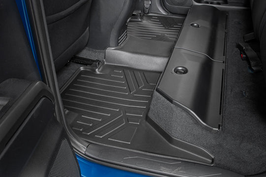 M-71216 Floor Mats - Front and Rear - Toyota Tacoma 2WD/4WD (2016-2023) Rough Country Canada