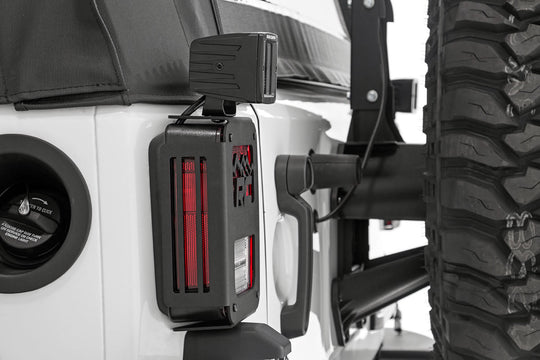 1078 Tail Light Cover - Mountain - Jeep Wrangler JK (2007-2018) Rough Country Canada
