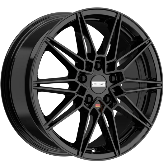 FMI08-19805112P26GB - Fondmetal Thoe 19X8 5X112 ET 26mm Gloss Black - Fondmetal Wheels Canada