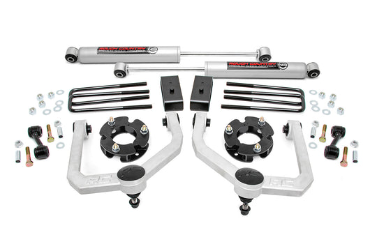 83430 3 Inch Lift Kit - N3 Shocks - Nissan Titan 2WD/4WD (2004-2021) Rough Country Canada