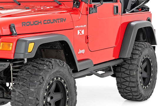 99033 Fender Flare Kit - 5.5" Wide - Jeep Wrangler TJ 4WD (1997-2006) Rough Country Canada