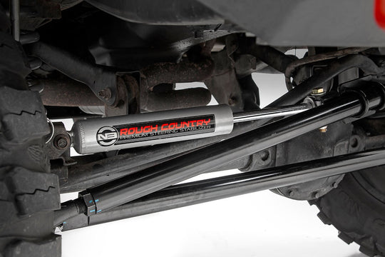 10613 HD Steering Kit - Stabilizer Combo - Jeep Cherokee XJ/Comanche MJ/Wrangler TJ Rough Country Canada