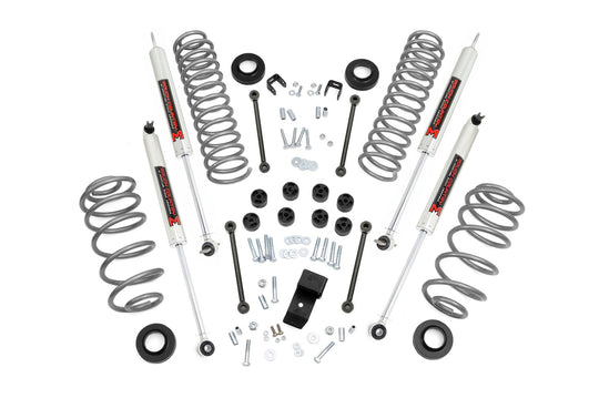 64140 3.25 Inch Lift Kit - 4 Cyl - M1 - Jeep Wrangler TJ 4WD (1997-2002) Rough Country Canada