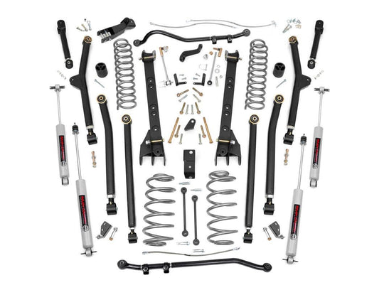 63122 6 Inch Lift Kit - Long Arm - Jeep Wrangler TJ 4WD (2004-2006) Rough Country Canada