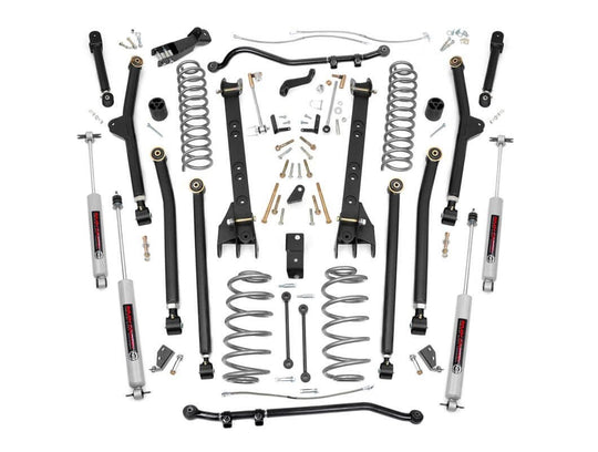 65922 6 Inch Lift Kit - Long Arm - Jeep Wrangler TJ 4WD (1997-2006) Rough Country Canada