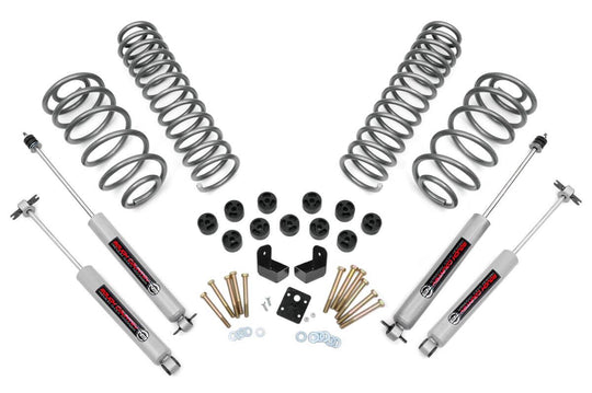 646.20 3.75 Inch Lift Kit - Combo - 4 Cyl - N3 - Jeep Wrangler TJ (97-06) Rough Country Canada