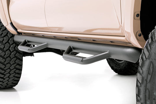 RCT0580CC Nerf Steps - Full Length - Crew - 5 Ft Bed - Toyota Tacoma (05-23) Rough Country Canada