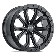 Load image into Gallery viewer, 2010TBC305120M76 - Black Rhino Trabuco 20X10 5X120  30mm Matte Black - Black Rhino Wheels Canada