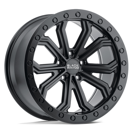 2210TBC405112M66 - Black Rhino Trabuco 22X10 5X112  40mm Matte Black - Black Rhino Wheels Canada