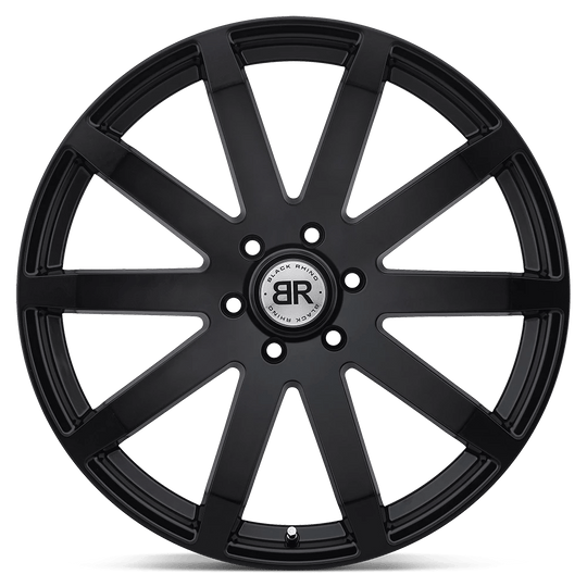 2090TRV255150M10 - Black Rhino Traverse 20X9 5X150  25mm Matte Black - Black Rhino Wheels Canada