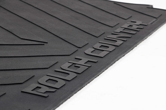 RCM674 Bed Mat - 6'7" Bed - RC Logo - Ford Super Duty 2WD/4WD (2017-2022) Rough Country Canada